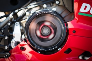 Clear Clutch Cover Oil Bath by Ducabike Ducati / 1199 Panigale R / 2017