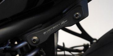 Exhaust Hanger Bracket with Passenger Peg Blockoff by Evotech Performance Yamaha / YZF-R3 / 2016