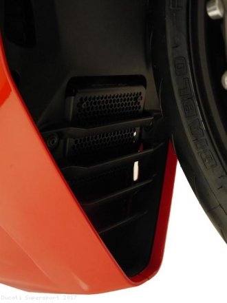 Oil Cooler Guard by Evotech Performance Ducati / Supersport / 2017