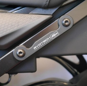 Exhaust Hanger Bracket with Passenger Peg Blockoff by Evotech Performance BMW / S1000R / 2017