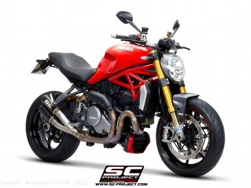 CR-T Exhaust by SC-Project Ducati / Monster 1200R / 2021