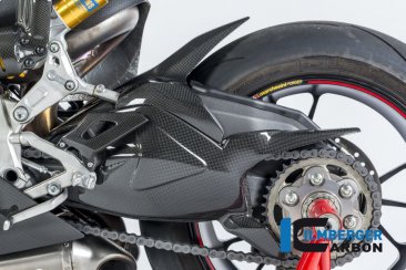 Carbon Fiber Swingarm Cover by Ilmberger Carbon