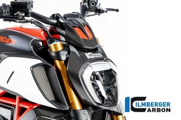 Carbon Fiber Instrument Gauge Cover by Ilmberger Carbon Ducati / Diavel 1260 S / 2022