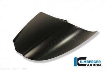 Carbon Fiber Passenger Seat Cover by Ilmberger Carbon Ducati / Diavel / 2015