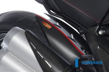 Carbon Fiber Rear Hugger by Ilmberger Carbon Ducati / Diavel / 2011