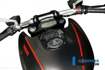 Carbon Fiber Instrument Gauge Cover by Ilmberger Carbon Ducati / Diavel / 2012