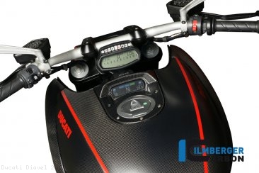 Carbon Fiber Instrument Gauge Cover by Ilmberger Carbon Ducati / Diavel / 2017