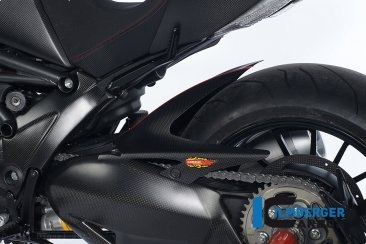 Carbon Fiber Rear Hugger by Ilmberger Carbon Ducati / Diavel / 2013