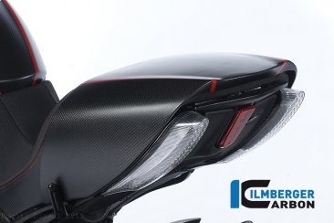 Carbon Fiber Passenger Seat Cover by Ilmberger Carbon Ducati / Diavel / 2011