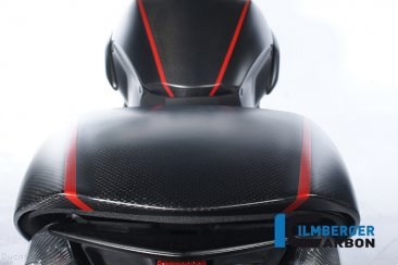 Carbon Fiber Passenger Seat Cover by Ilmberger Carbon Ducati / Diavel / 2010