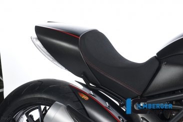 Carbon Fiber Passenger Seat Cover by Ilmberger Carbon Ducati / Diavel / 2010