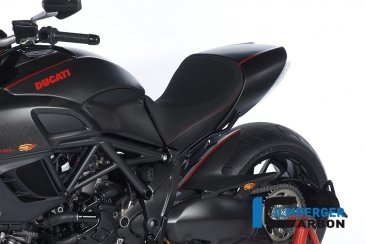 Carbon Fiber Passenger Seat Cover by Ilmberger Carbon Ducati / Diavel / 2013