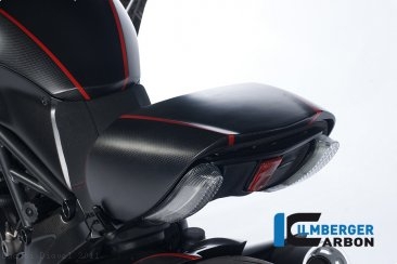 Carbon Fiber Passenger Seat Cover by Ilmberger Carbon Ducati / Diavel / 2011