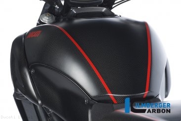 Carbon Fiber Tank Cover by Ilmberger Carbon Ducati / Diavel / 2017