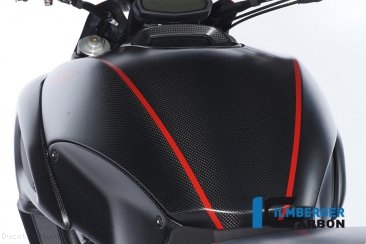 Carbon Fiber Tank Cover by Ilmberger Carbon Ducati / Diavel / 2010