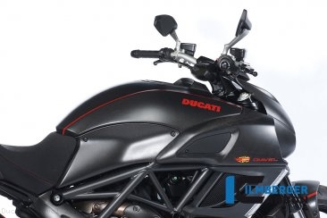 Carbon Fiber Tank Cover by Ilmberger Carbon Ducati / Diavel / 2015