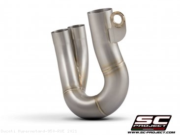 DeCat Link Pipe by SC-Project Ducati / Hypermotard 950 RVE / 2021