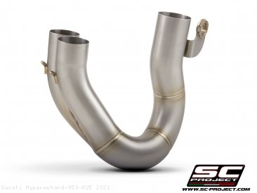 DeCat Link Pipe by SC-Project Ducati / Hypermotard 950 RVE / 2021
