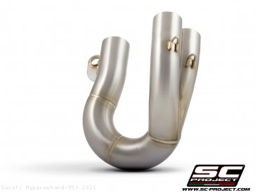 DeCat Link Pipe by SC-Project Ducati / Hypermotard 950 / 2021