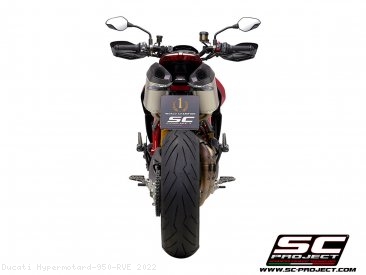 SC1-M Exhaust by SC-Project Ducati / Hypermotard 950 RVE / 2022