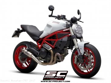 GP70-R Exhaust by SC-Project Ducati / Monster 797 / 2017