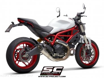 S1 Exhaust by SC-Project Ducati / Monster 797 / 2017