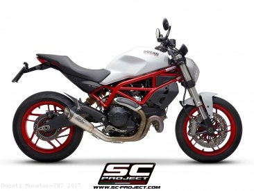 S1 Exhaust by SC-Project Ducati / Monster 797 / 2017