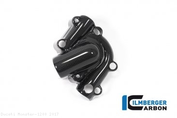 Carbon Fiber Water Pump Cover by Ilmberger Carbon Ducati / Monster 1200 / 2017