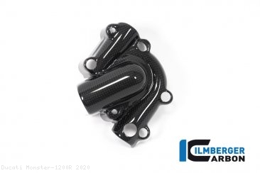 Carbon Fiber Water Pump Cover by Ilmberger Carbon Ducati / Monster 1200R / 2020