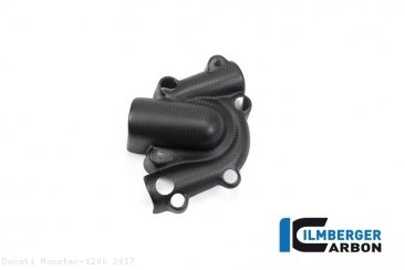 Carbon Fiber Water Pump Cover by Ilmberger Carbon Ducati / Monster 1200 / 2017