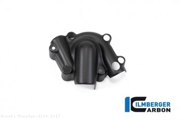 Carbon Fiber Water Pump Cover by Ilmberger Carbon Ducati / Monster 1200 / 2017