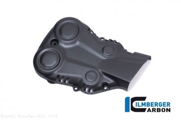 Carbon Fiber Vertical Belt Cover by Ilmberger Carbon Ducati / Monster 821 / 2017