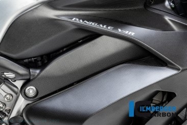 Carbon Fiber Frame Cover by Ilmberger Carbon Ducati / Panigale V4 / 2022