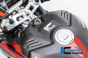 Carbon Fiber Upper Tank Cover by Ilmberger Carbon Ducati / Panigale V4 R / 2019