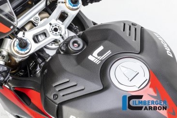 Carbon Fiber Upper Tank Cover by Ilmberger Carbon Ducati / Panigale V4 S / 2018