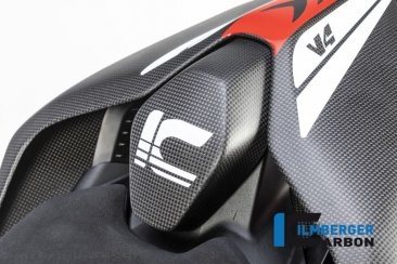 Carbon Fiber Passenger Seat Cover by Ilmberger Carbon Ducati / Panigale V4 R / 2020