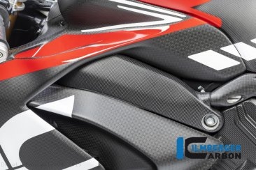 Carbon Fiber Left Side Frame Cover by Ilmberger Carbon Ducati / Panigale V4 / 2019