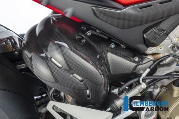 Carbon Fiber Exhaust Heat Shield by Ilmberger Carbon Ducati / Panigale V4 / 2021