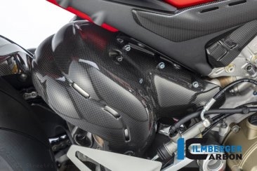 Carbon Fiber Exhaust Heat Shield by Ilmberger Carbon Ducati / Streetfighter V4S / 2021