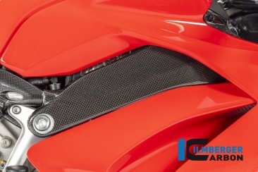 Carbon Fiber Right Side Frame Cover by Ilmberger Carbon Ducati / Panigale V4 S / 2019