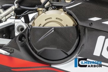 Carbon Fiber Clutch Case Cover by Ilmberger Carbon Ducati / Panigale V4 R / 2019