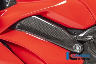 Carbon Fiber Left Side Frame Cover by Ilmberger Carbon Ducati / Panigale V4 Speciale / 2019