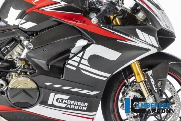 Carbon Fiber Right Side Fairing Panel by Ilmberger Carbon Ducati / Panigale V4 R / 2020