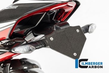 Carbon Fiber License Plate Holder by Ilmberger Carbon Ducati / Panigale V4 R / 2019