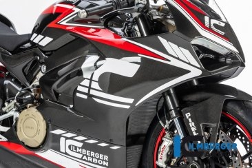 Carbon Fiber Right Side Fairing Panel by Ilmberger Carbon Ducati / Panigale V4 R / 2019