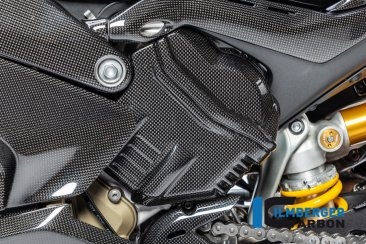 Carbon Fiber Left Side Cylinder Head Cover by Ilmberger Carbon Ducati / Streetfighter V4 / 2021