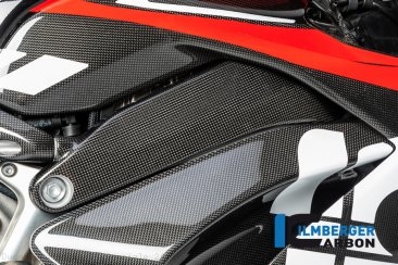 Carbon Fiber Right Side Frame Cover by Ilmberger Carbon Ducati / Panigale V4 Speciale / 2018