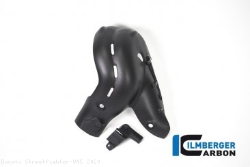 Carbon Fiber Exhaust Heat Shield by Ilmberger Carbon Ducati / Streetfighter V4S / 2020