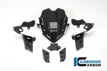 Carbon Fiber Instrument Gauge Cover Kit by Ilmberger Carbon Ducati / Panigale V4 / 2018