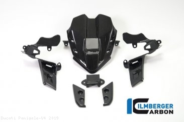 Carbon Fiber Instrument Gauge Cover Kit by Ilmberger Carbon Ducati / Panigale V4 / 2019